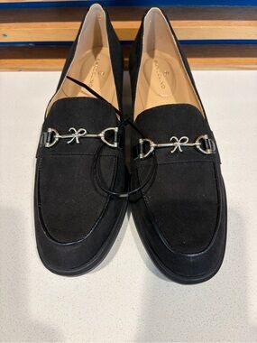 Bandolino Black Suede Women’s Loafers